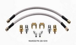 Flexline kit,14in. ,Bronco 66-77,3/8  OR 7/16 IF TO 45 DEG 1/8-NPT